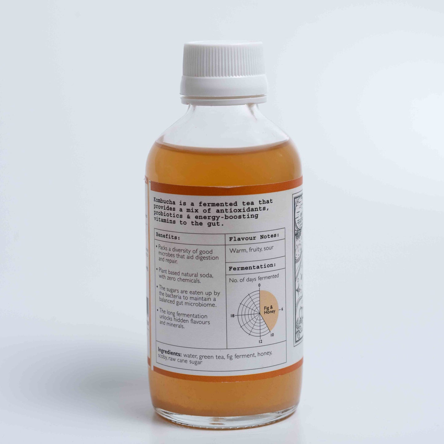 Odd Fellows Fig & Honey Kombucha bottle 200ml