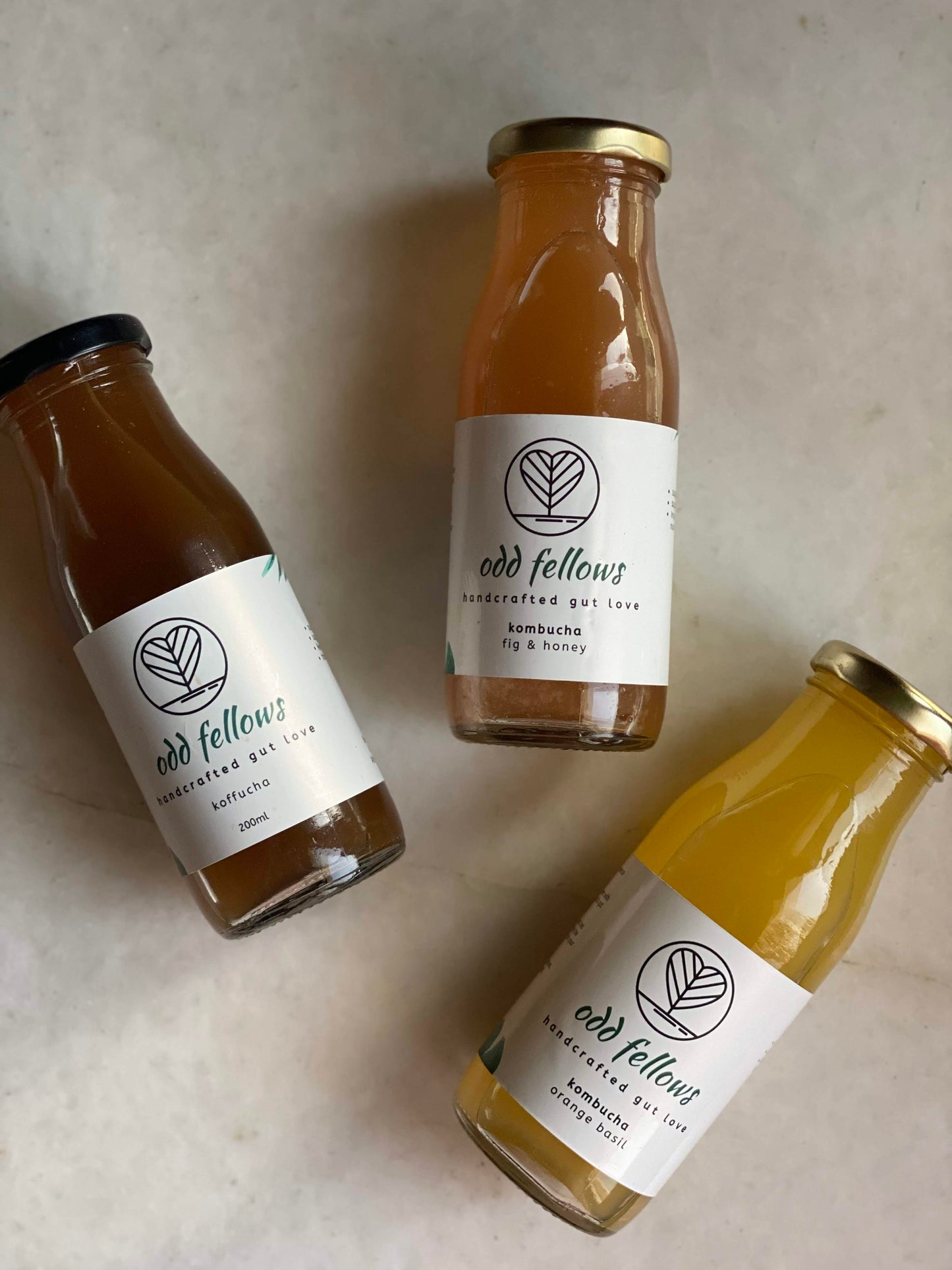 Orange Basil Kombucha