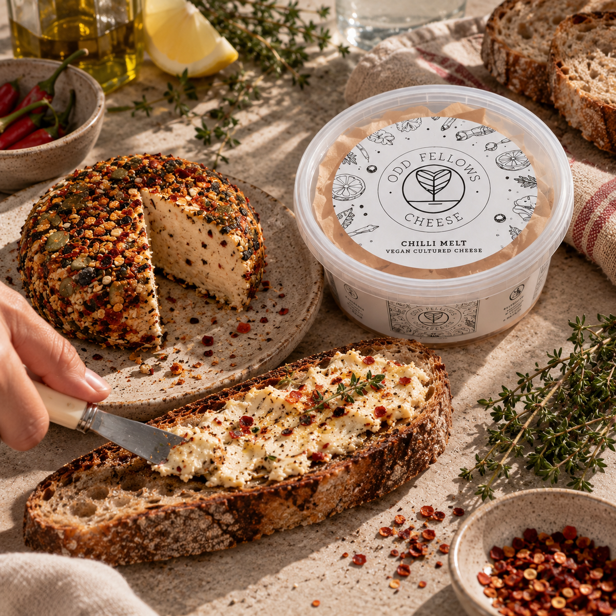 Miso Cultured Cheese