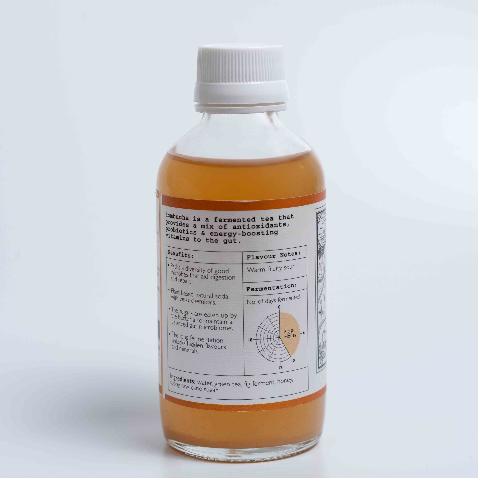 Odd Fellows Fig & Honey Kombucha bottle 200ml